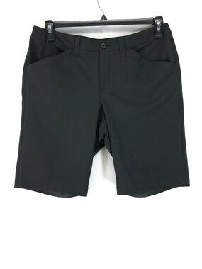 Eddie Bauer Travex Hiking Bermuda Shorts Women's Size 8 Black Stretch Outdoor